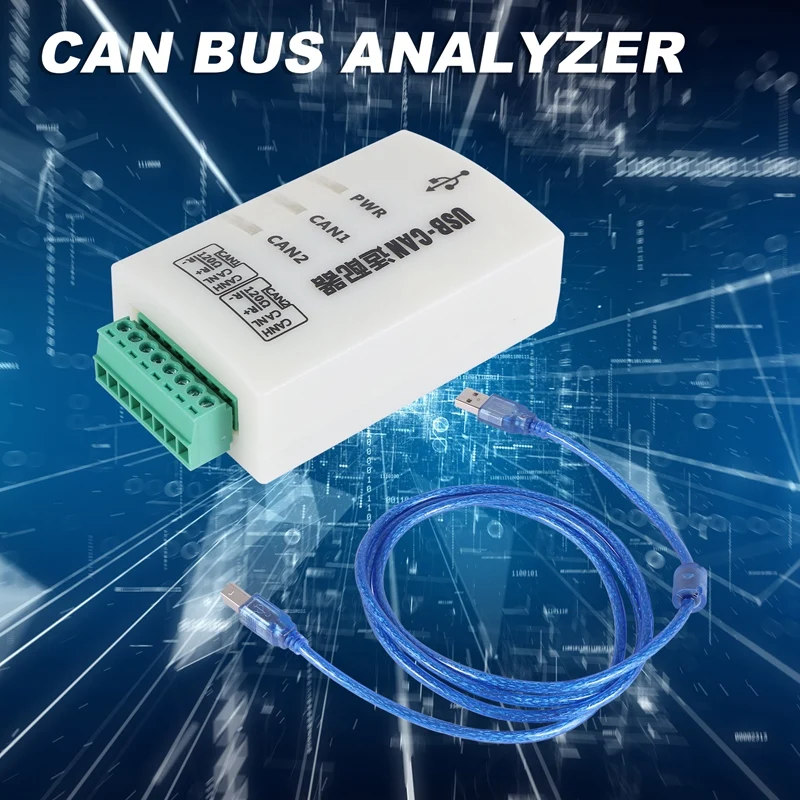 CAN Bus Analyzer Canopenj1939 USBCAN-2A USB To CAN Adapter Dual Path Compatible ZLG