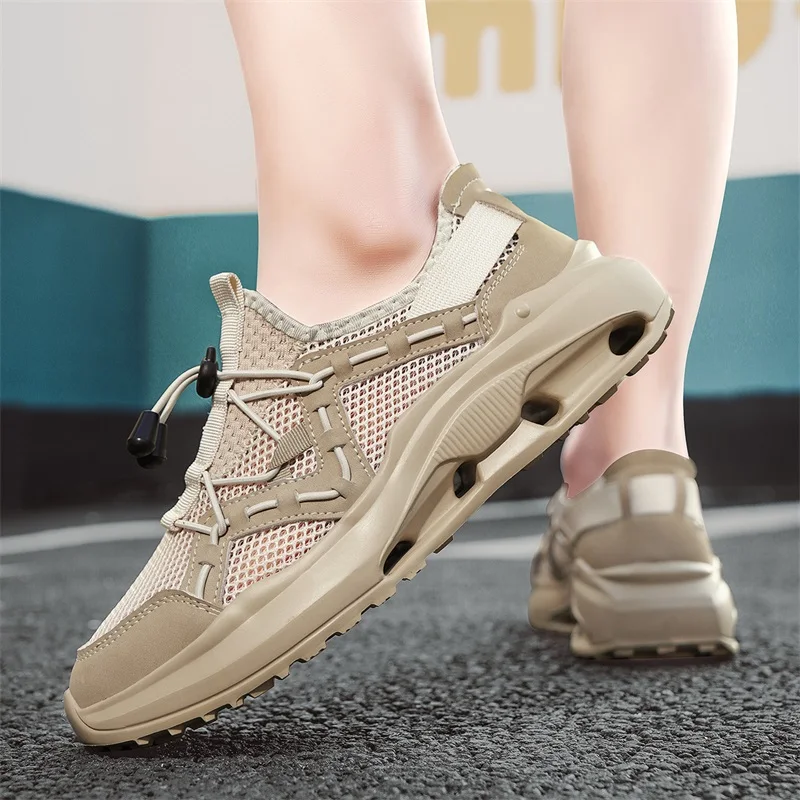 2024 New Mesh Breathable Golf Grass Comfortable Fitness Jogging Shoes Fashionable Casual Walking Shoes Size 38-45