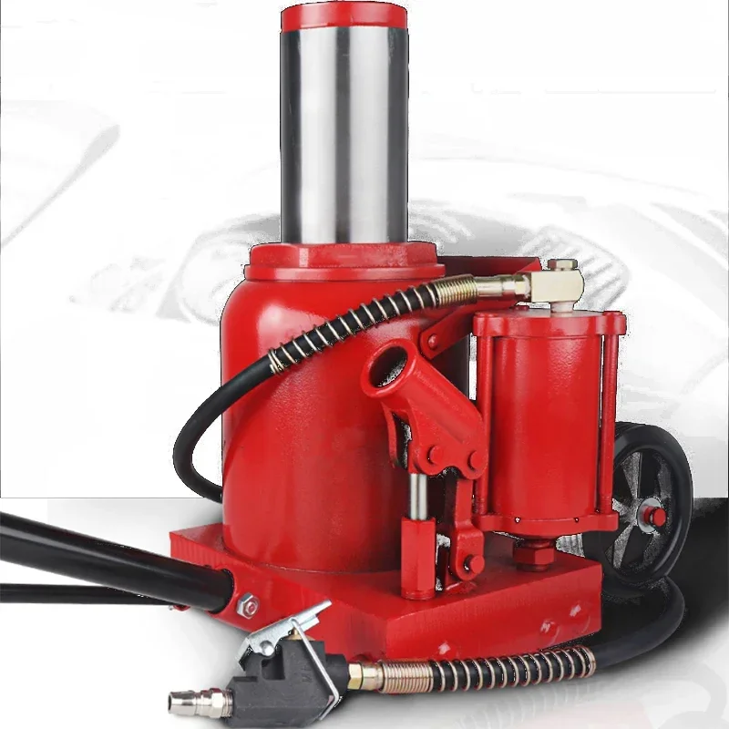 New Upgraded 20t Vertical jack hydraulic horizontal pneumatic pressure Qianjin auto repair tool pneumatic manual dual-purpose