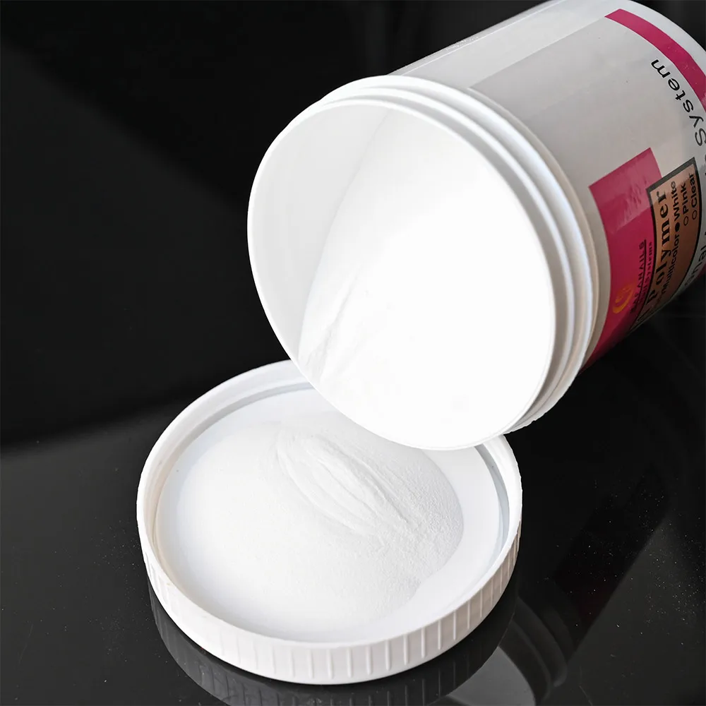 Acrylic Nail Powder 120ML 4.23 OZ Pink Clear & White Acrylic Powder Odor-Free Bubble-Free No Need Nail Lamp Long-Lasting Acrylic