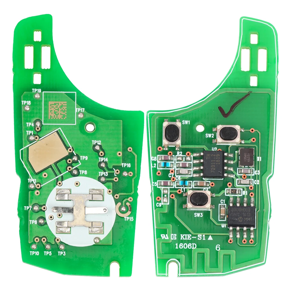 KEYDIY-llave remota inteligente A2GM3AFUS03 95989830, 315MHz, ID46, 3 botones Fob para Chevrolet Spark 2013, 2014, 2015