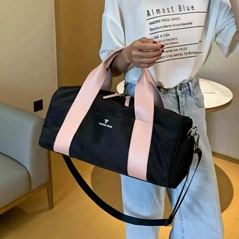 

Women's Waterproof Yoga Fitness Bag Training Sports Bag with Dry Wet Separation Independent Shoe Position for Swimming