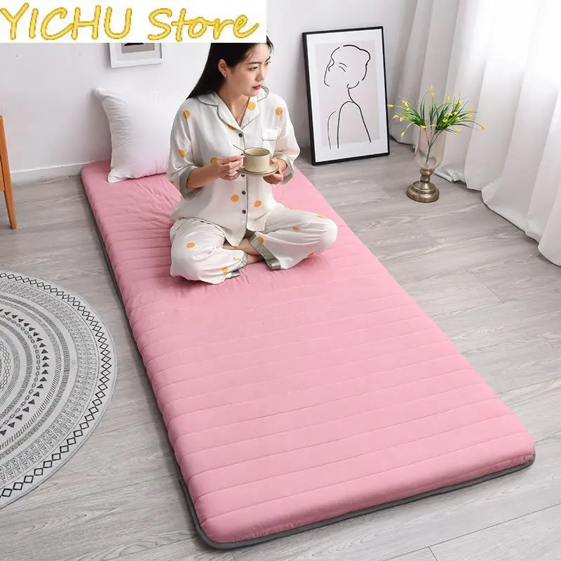 New Student Mattress Single Dormitory Soft Mattress Household Sponge Mattress Folding Floor Sleeping Mattress Tatami