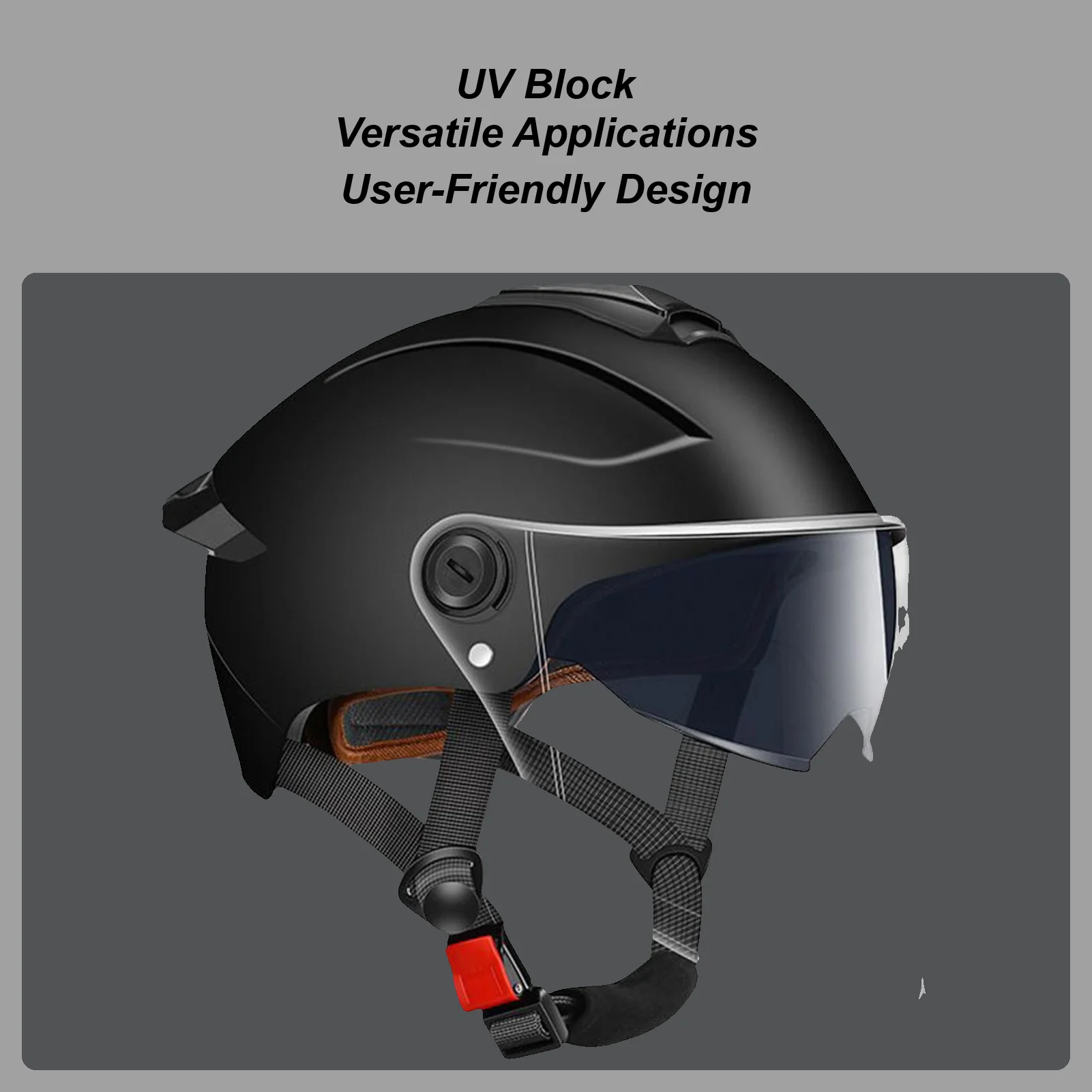 

Motorcycle Helmets Open Face Adults Helmets Protective Gear Double Visor Breathable Headgear For Street Motorbike Sportbike