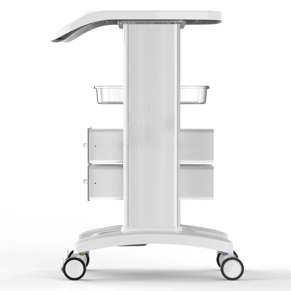 Professional Beauty facial aesthetic trolley laser cavitation machine Trolley Beauty Machine Tray Roll Spa trolley cart