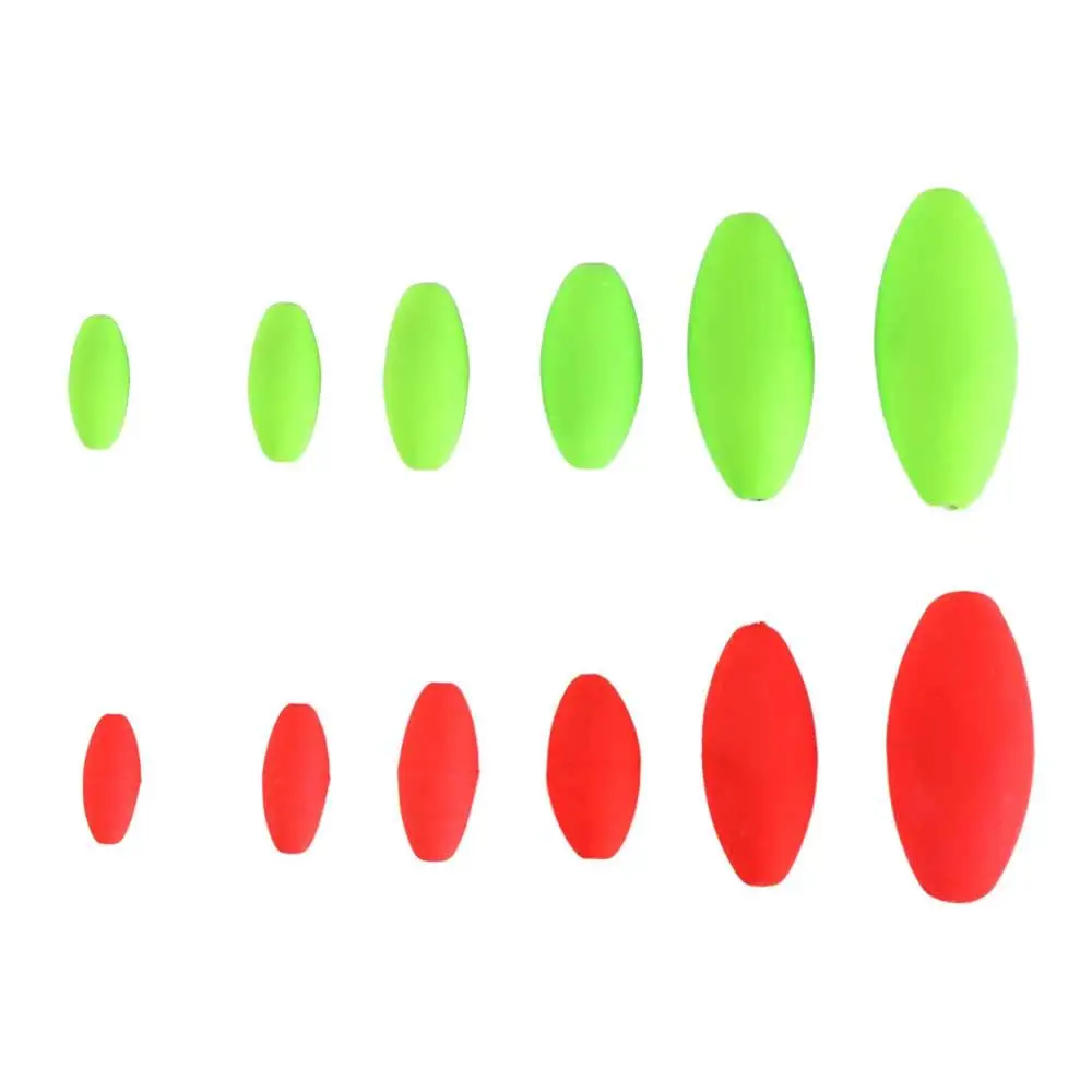 Fishing Floater Connector Seven-star Floating Stopper Fishing Bobber Fishing Space Beans Floating Beans Oval Fishing Float