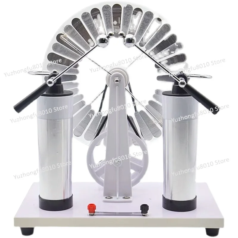 Electrostatic Induction Generator Kit with Leiden Jar & Point Discharge Complete Demo Set