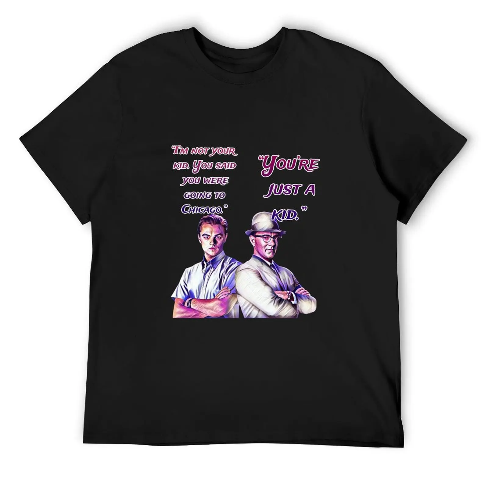 

Catch Me If You Can (2002) Movie T-Shirt hippie clothes custom t shirt Aesthetic clothing mens graphic t-shirts anime