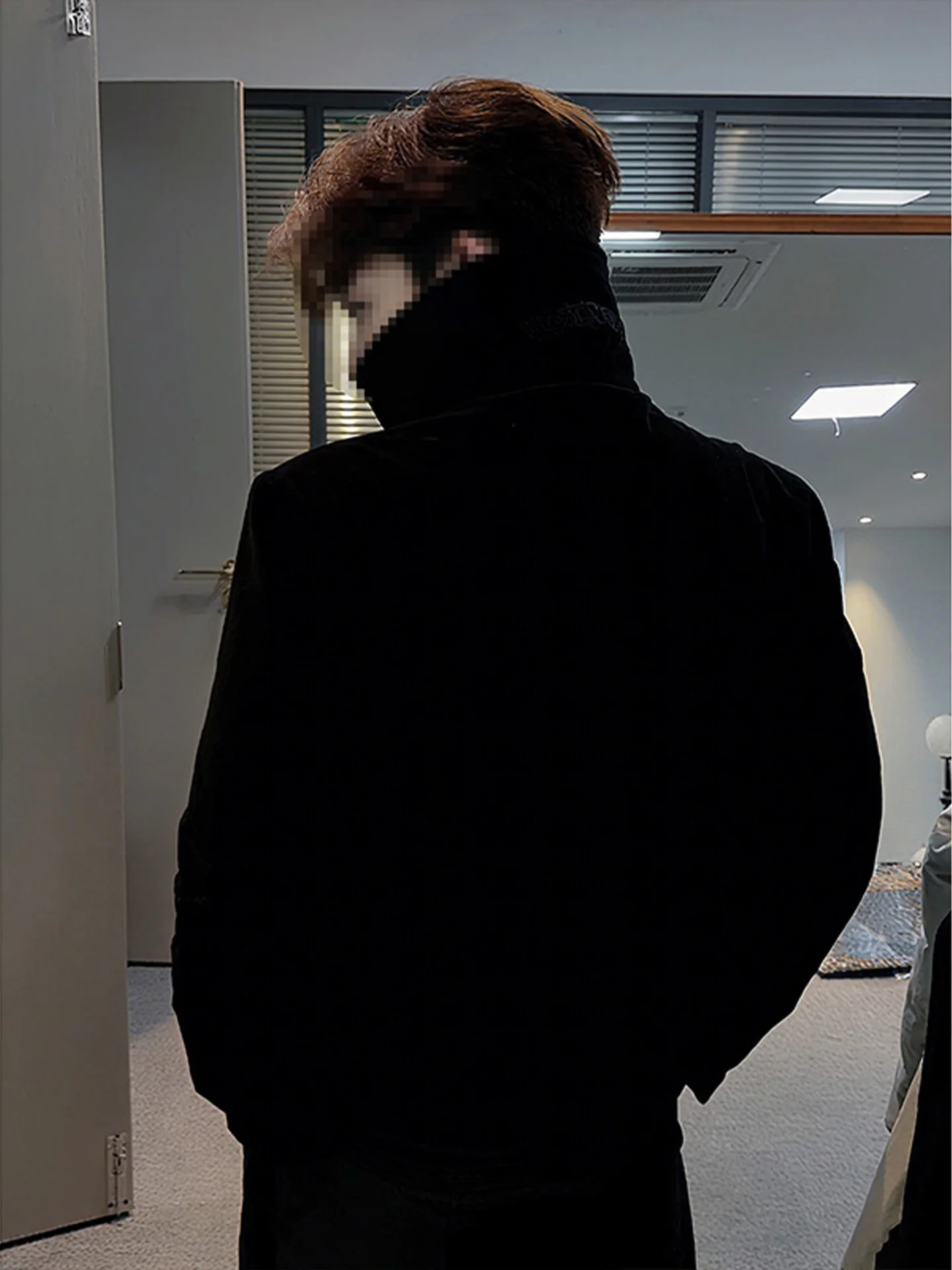 

K Sle мужское хлопковое пальто с высоким воротником из замши и бархата с воротником-стойкой Zheng andiao, осенне-зимнее повседневное пальто Thiened