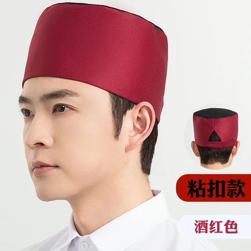 Gorro de Chef, restaurante occidental, camarero, hotel, sombrero de trabajo, gorro de cocina, barman, Catering
