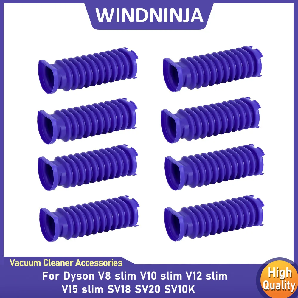 Blaue Schlauch-Saugdüsen-Zubehörteile als Ersatz für Dyson V8 Slim, V10 Slim, V12 Slim, V15 Slim, SV18, SV20, SV10K Staubsauger