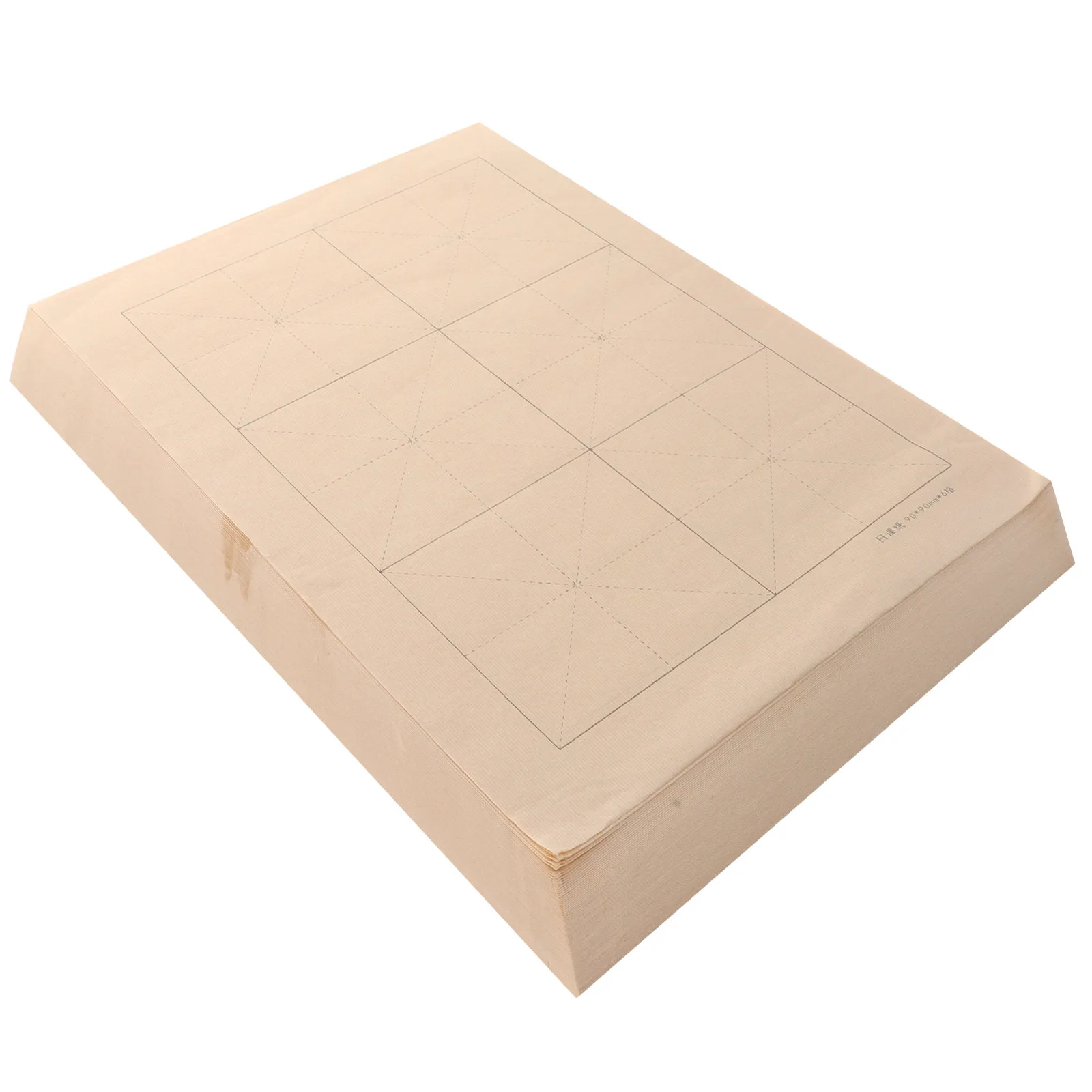 100Sheets Professional Calligraphy Paper Chinese Rice Paper Thickened Writing Surface Practice Sheets for Ink Brush Painting