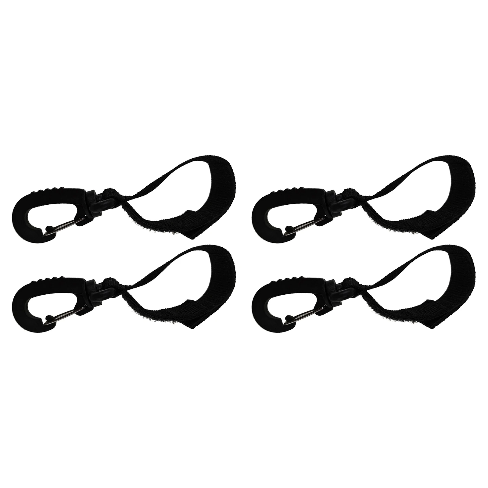 

4pcs Children's Hook Stroller Hooks Rotatable Bag Hanger Baby Wheelchair Durable Strong Hook Loop Premium Material