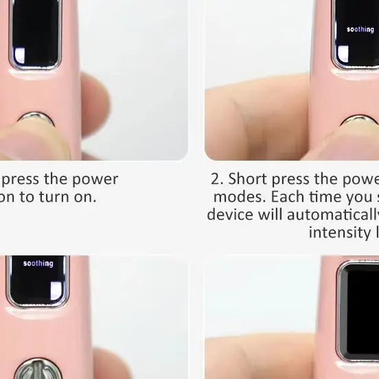 جهاز تدليك العين القابل لإعادة الشحن بالضغط الساخن الاهتزاز لتدليك العين للهالات السوداء وأكياس العين والخطوط الدقيقة أداة العناية ببشرة العين #2