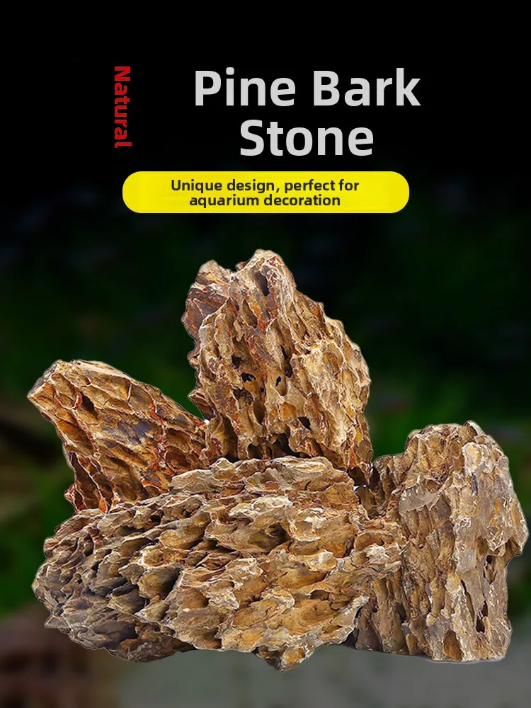 

Декоративные камни для аквариумов: камень «Драконья кость», камень «Сосновая кора», искусственная горная форма для акваскейпинга
