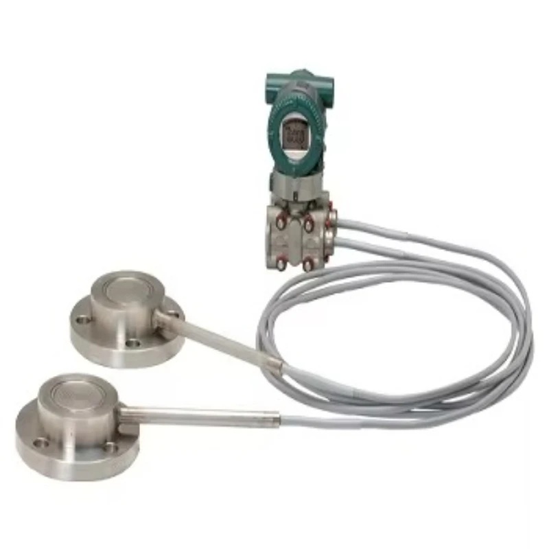 

Transmitter with remote diaphragm seal