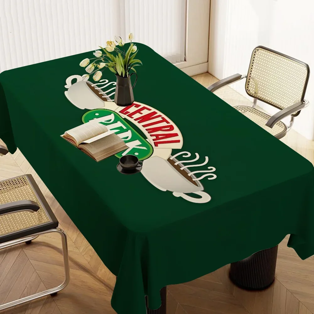 

Прямоугольные скатерти для ТВ-шоу «Друзья», скатерть с принтом для фермерского дома, праздника, свадьбы, вечеринки, декор обеденного стола