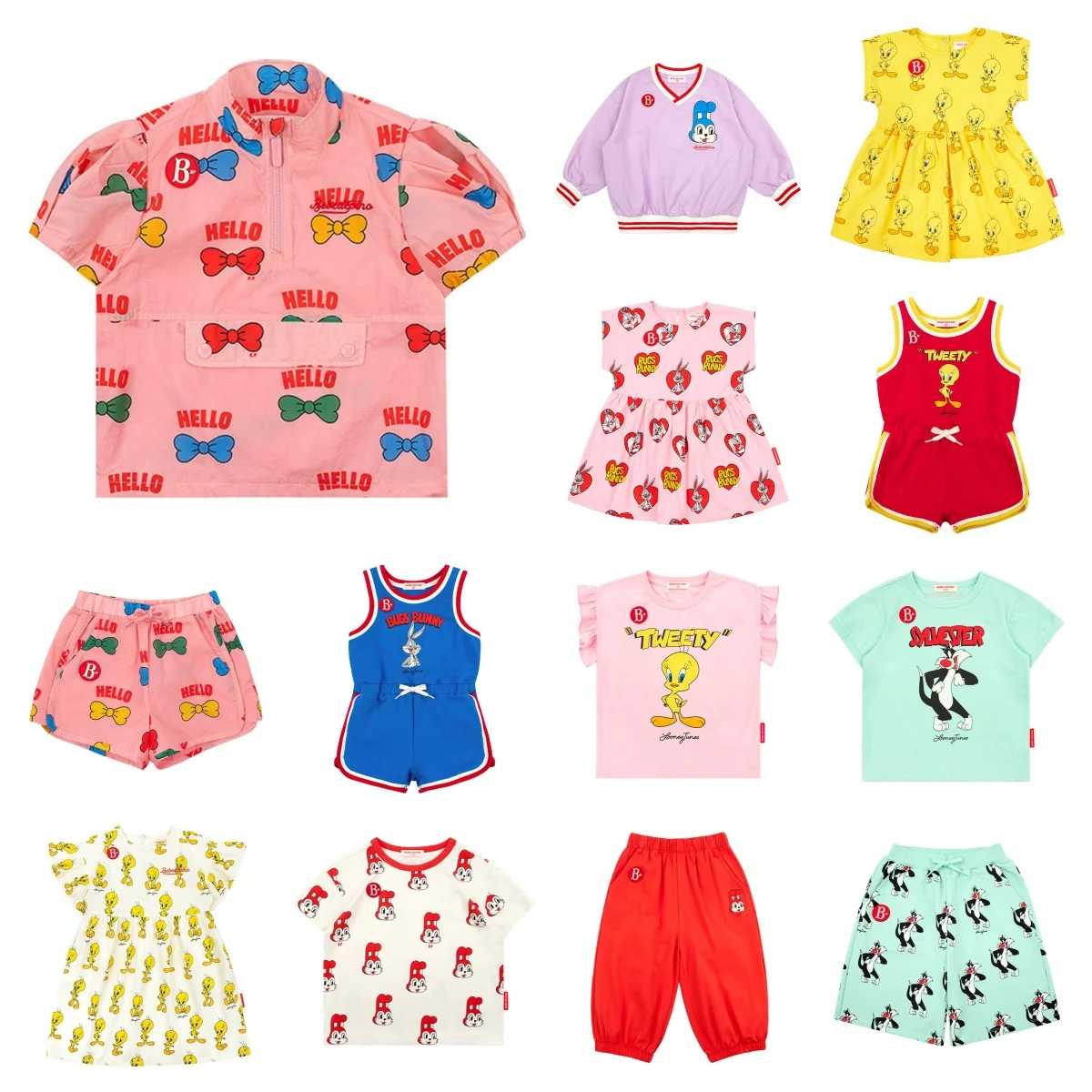 

Baby Boys Girl Summer Clothes Toddler Cartoon T Shirt+Shorts 2pcs Set Infant Cute Printed Tees Children's Costume Printed Dress