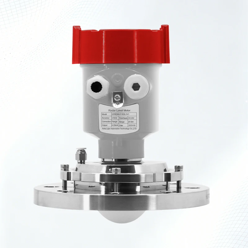 Industrial Radar Level Transmitter With Two Wire System 420mA Output For Continuous Level Monitoring In Various Tanks