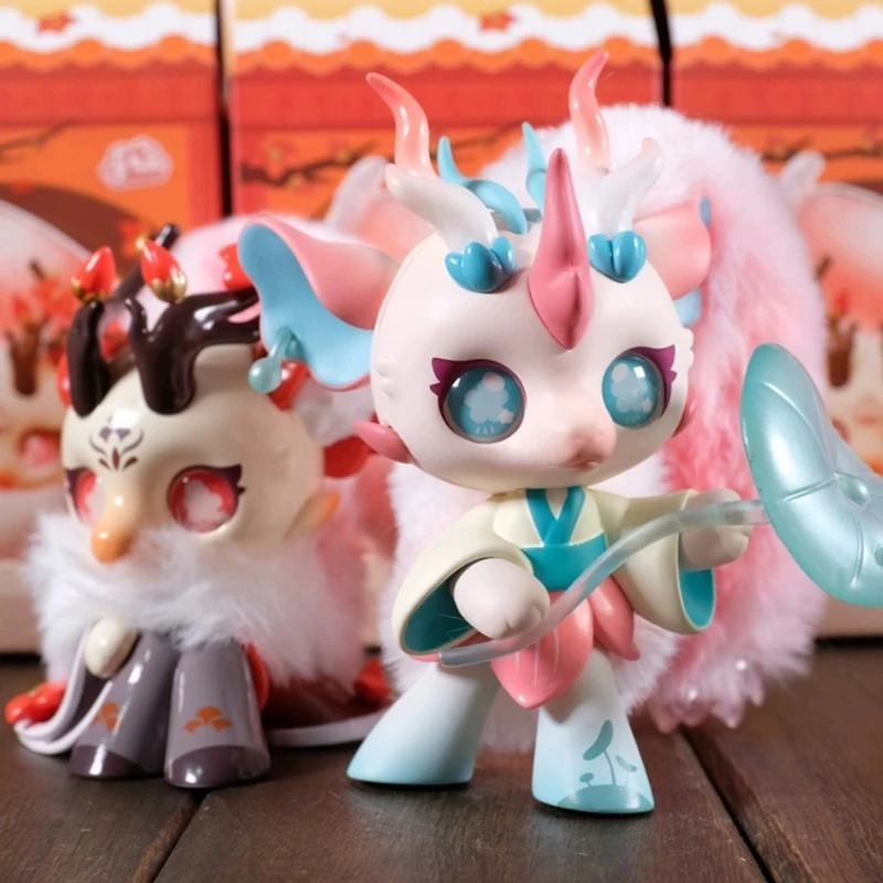 

Kabutu, 2024, новый год, модель модели, кролик Кабу, цветок и дракон, загадочная коллекция сюрпризов, куклы, игрушки