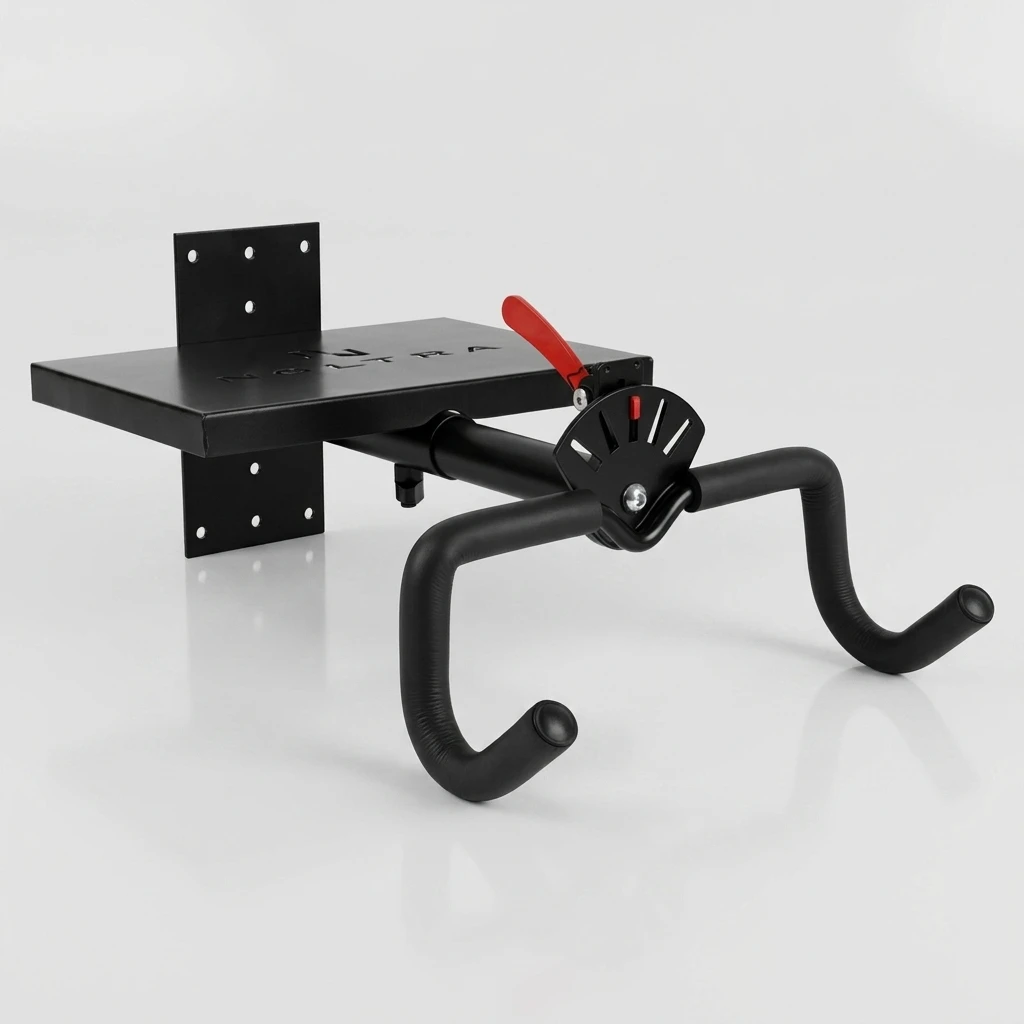 Bicycle Storage Rack Adjustable Bike Floor Stand for Garage Indoor Parking Space Saving Carbon Steel Holder Durable Stable