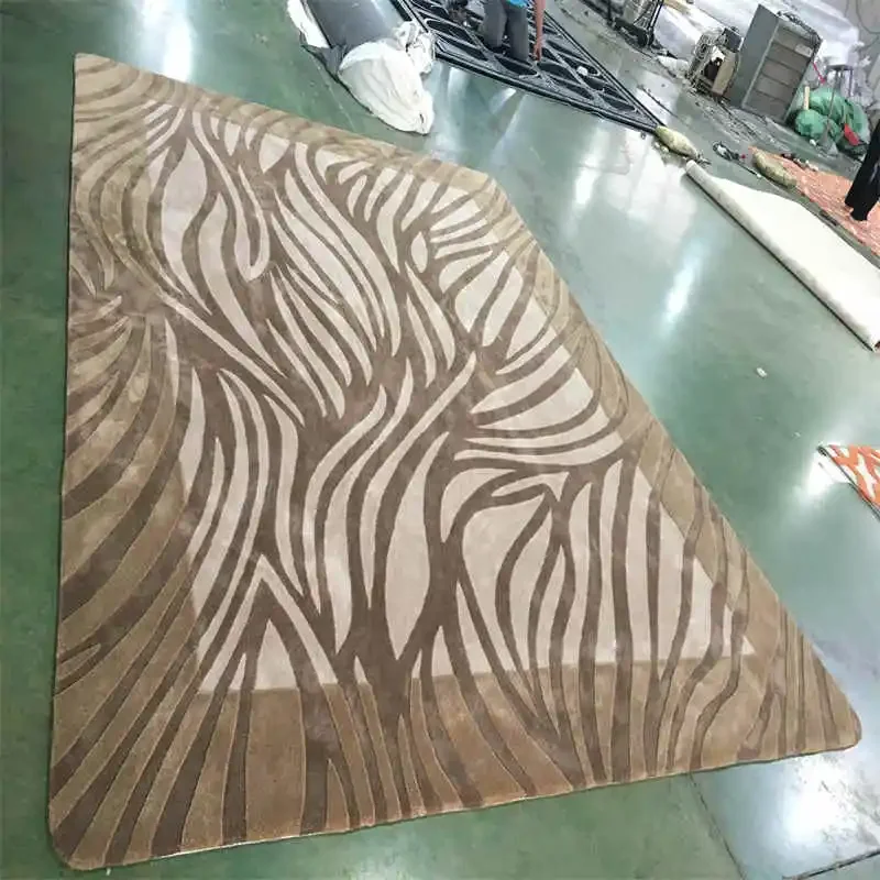 2026 Handmade Luxury Large Tufted Rug Carpet Customized Modern Carpet for Home and Exercise From China Factory