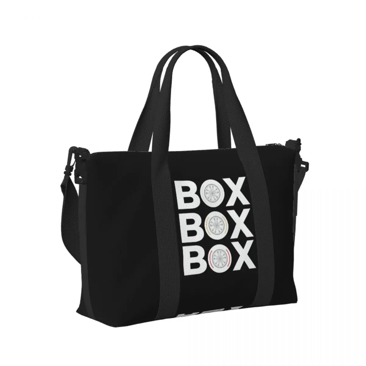 

Пользовательская коробка Box F1 Пляжная дорожная сумка Большая вместительная сумка-тоут для спортзала Спортивная женская дорожная сумка для покупок