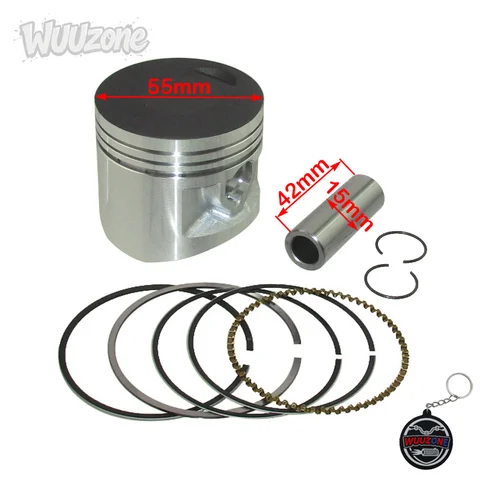 WUUzone 55mm Piston kit For Lifan 140cc YX160 Kitaco YX 4 valve cylinder head Pit Dirt Bikes YCF Stomp Thumpstar SDG GPX