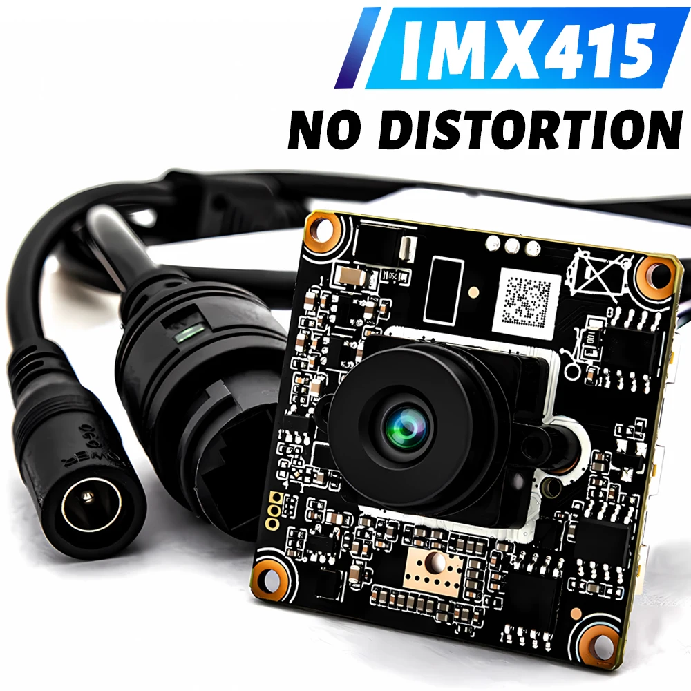 

WGWK 4K IP Camera Module Sony IMX415 SSC339G 8MP 4.6mm 64° No Distortion Lens Low illuminance RTSP P2P Onvif Security Protection