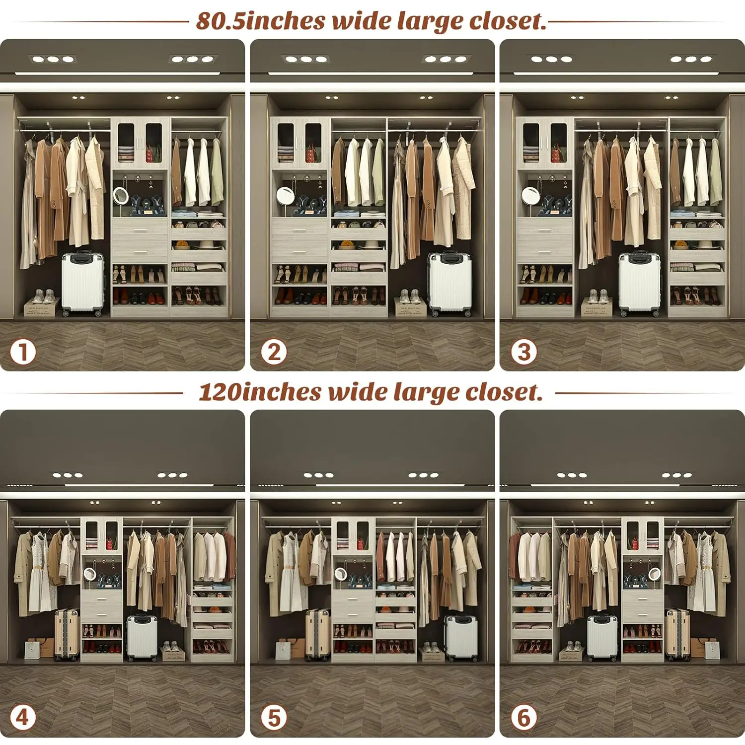 Thumbnail 3 - #10 New Open Closets Arrivals