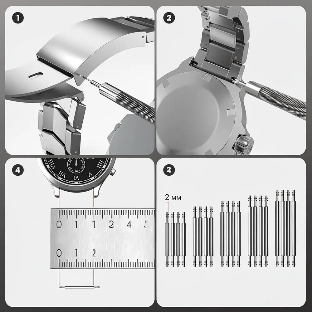 Watch Back Case Closer Press Machine Tool Set With Diverse Dies For Efficient Professional Clock Repair And Maintenance