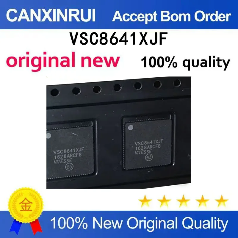 

(5pcs-100pcs）Brand new original VSC8641XJF QFN-88 packaged network function device chip in stock