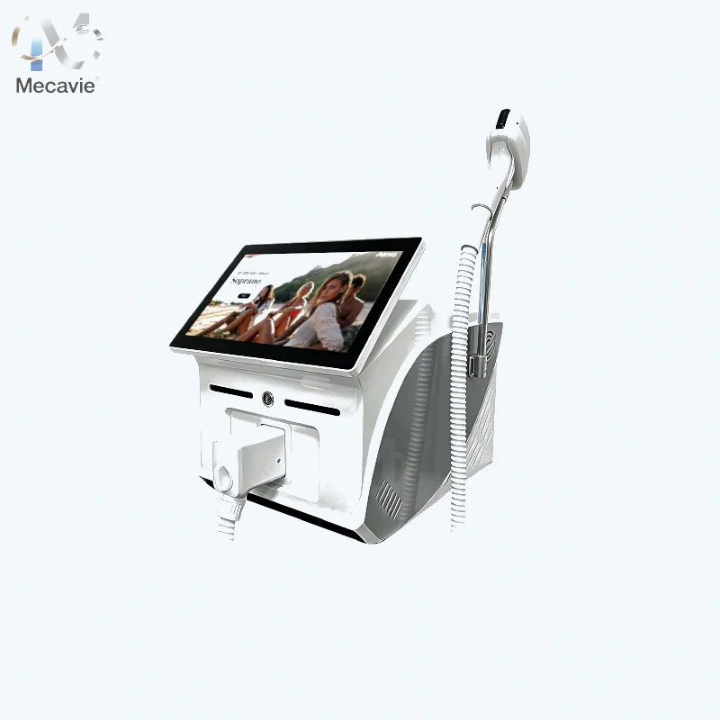 Professional 4000W Diode Laser Epilator for Permanent Hair Removal - 4 Wavelength Options Painless Home Use Device