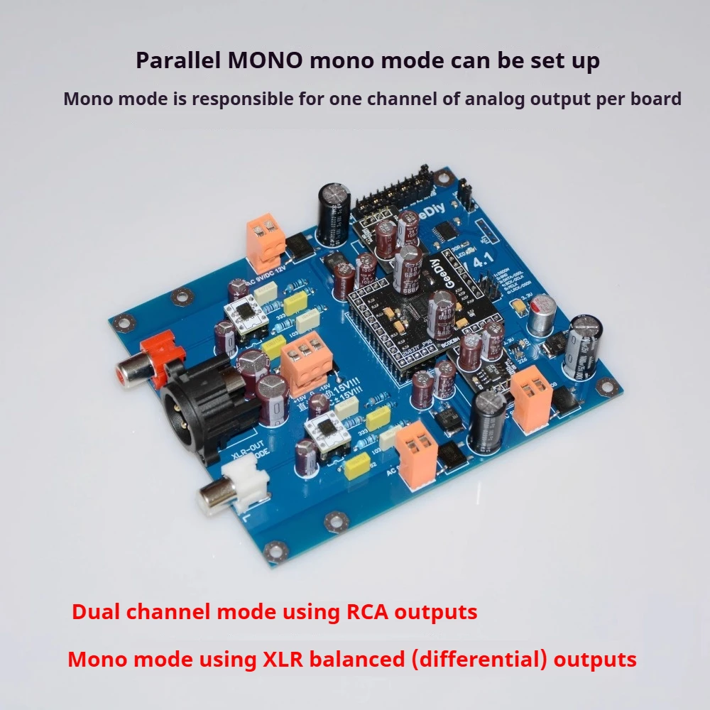 AK4493SEQ DAC Decodifica I2S/DSD 32bit 768K DSD512 Supporto connessione parallela MONO