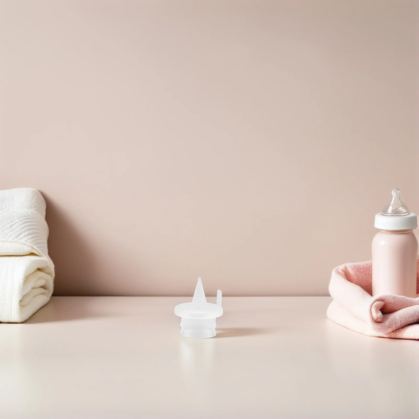 

10 pcs Silicone For Manual Electric Replacement Counterflow Duckbill Design Frosted Surface Breast Pump Valve Silicone