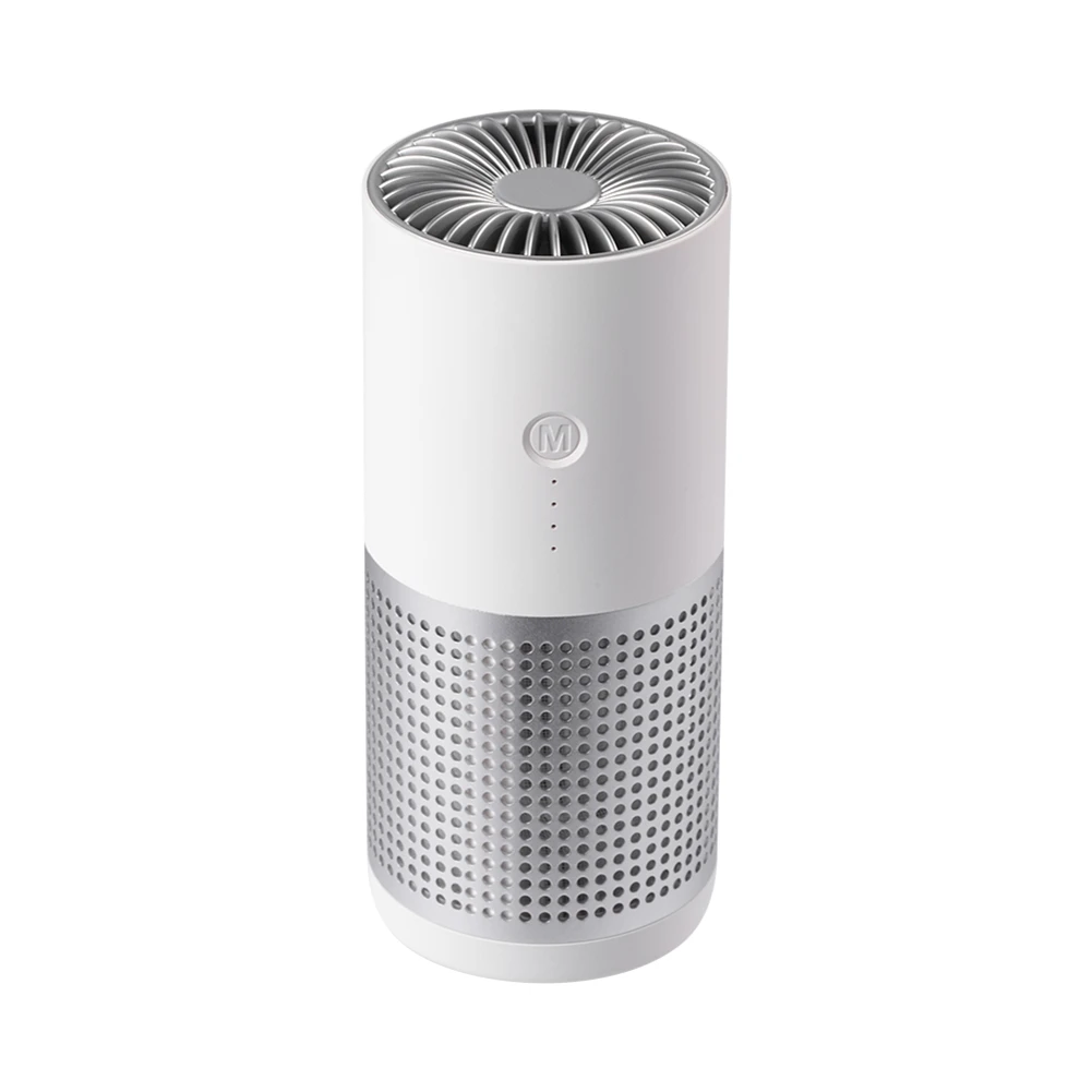 Portable Car Air Fresh Purifier with USB Interface Removes Formaldehyde and Pollutants Perfect for Traveling Portable