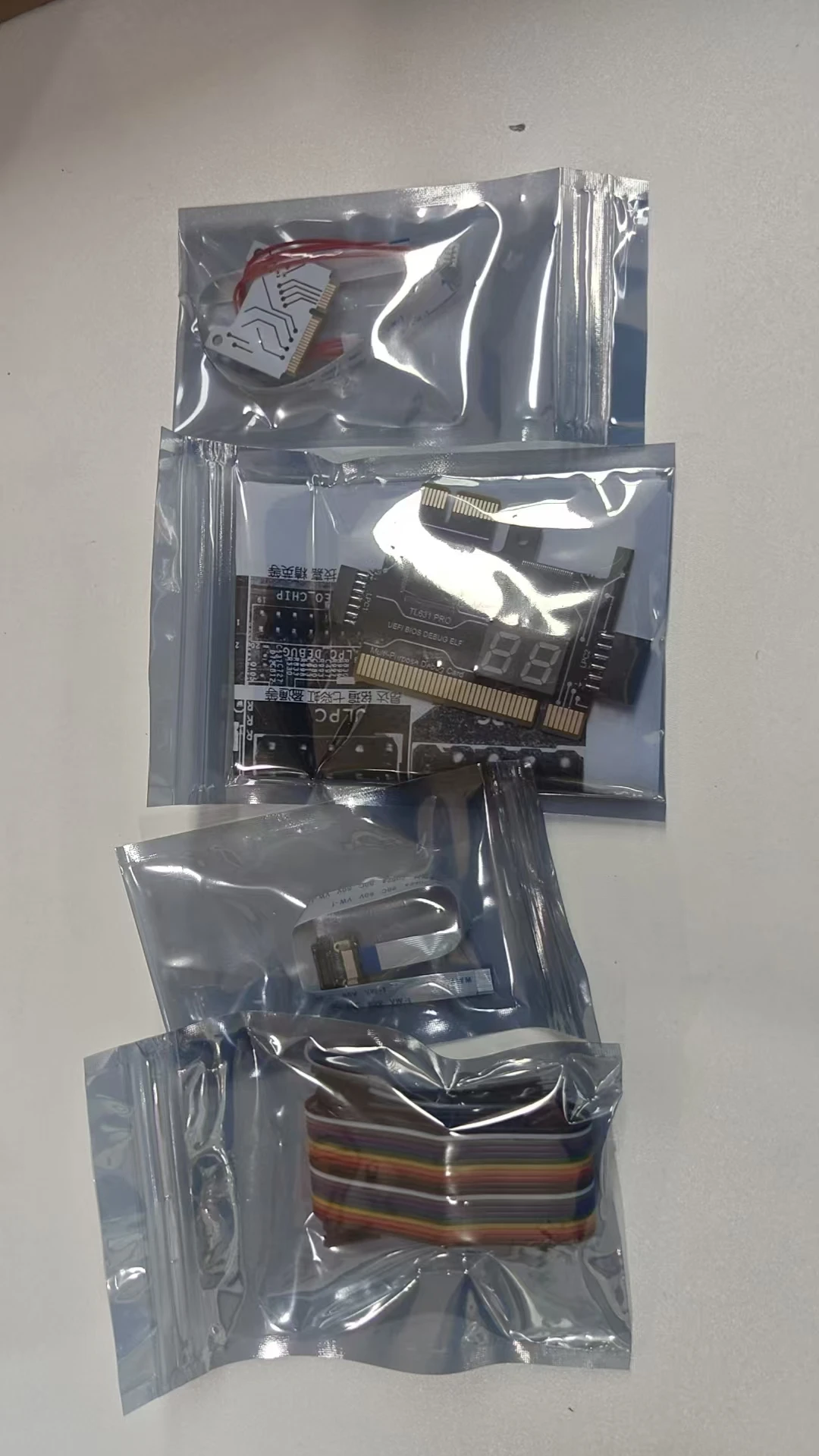 

2025 TL631 Pro Diagnosis Card + MINI PCI-E + A-DEBUG Laptop Motherboard Debug Card PCI PCI-E Mini Diagnostic analyz Tester