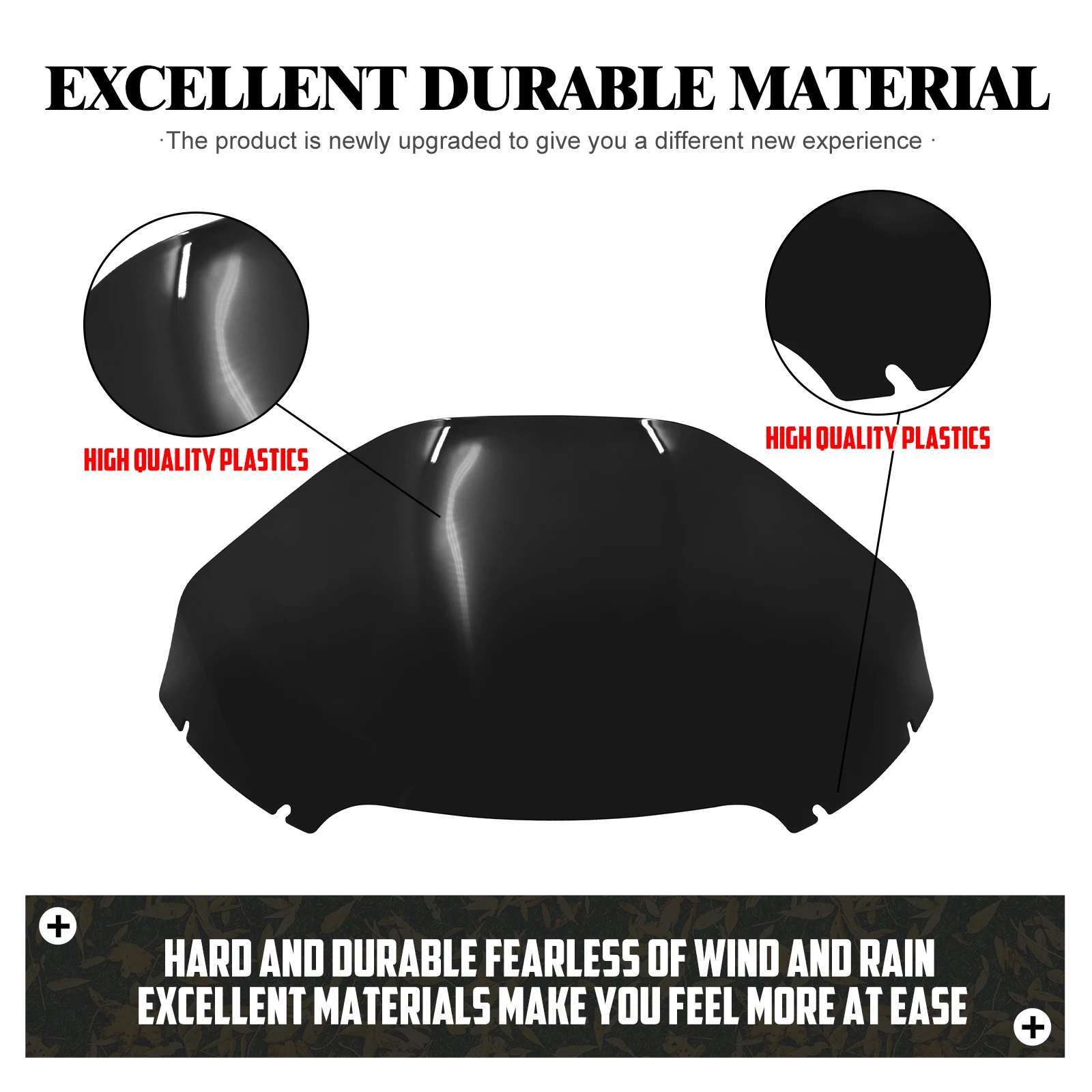 Motocykl 13 "deflektor szyby przedniej owiewka tapicerka dla Harley Touring Road Glide Ultra Limited CVO FLTRXS FLTRU 2015-24 — zdjęcie 4