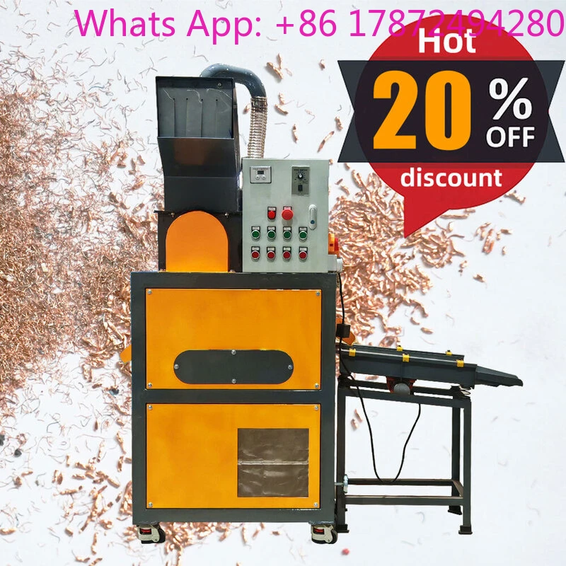 Hotselling Recycling Electric Mini Granulator Waste Scrap Wire Separator Hine Copper Granules Pellet