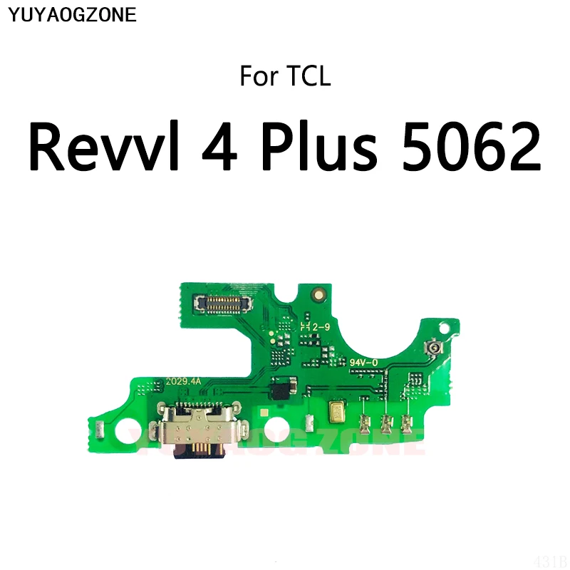 USB Charge Dock Socket Port Connector Flex Cable For TCL Revvl 4 5007Z 5007W Plus 5062 5G T790W/Z 6 Pro Charging Board Module