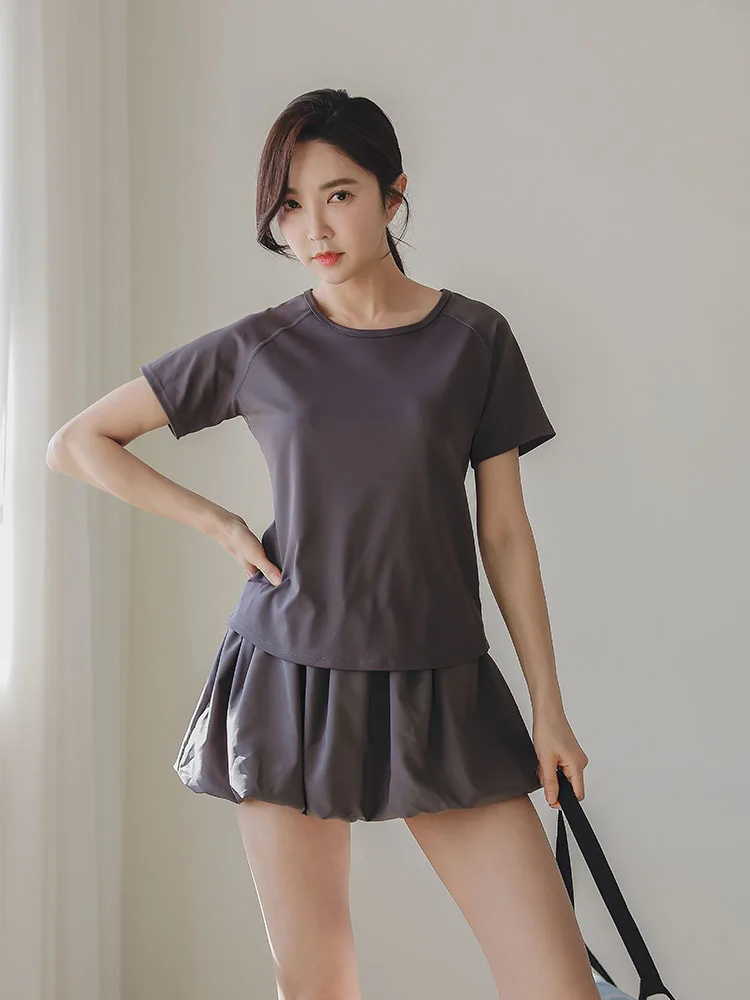 2026 New Women's Quick-Dry Loose Slim Sports Set Outdoor Running & Jump Rope Fitness Suit gallery 5