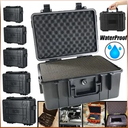 ABS Waterproof Safety Tool Box Protective Sealed Toolbox Impact Resistant Suitcase Shockproof Hard Tool Case Dry Box with Foam