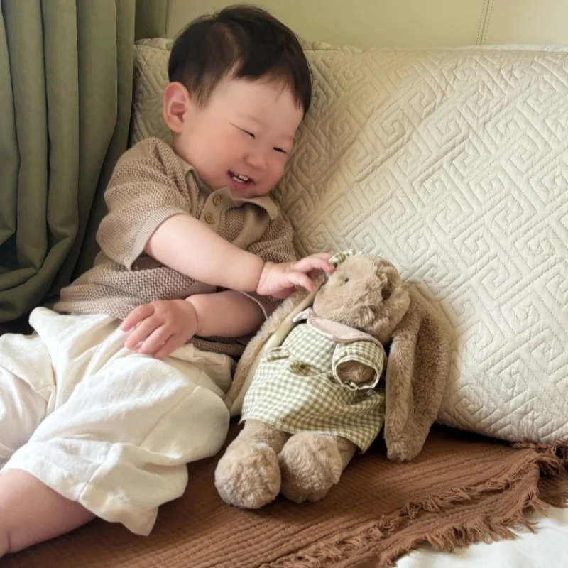 Cili Cimi Plush Rabbit Doll Soft Stuffed Bunny Toy With Dress Decorative Sleeping Companion Birthday Gift For Girlfriend