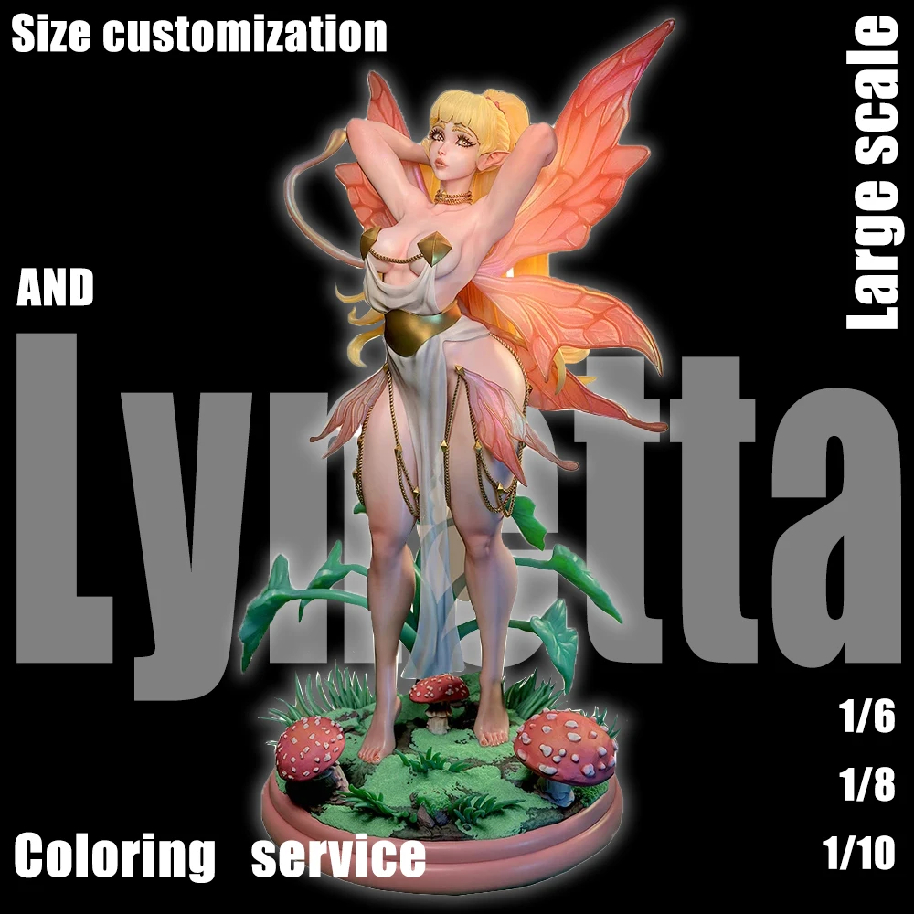 

1:10 Scale Original Resin Model Kit | Unpainted | Whimsical Fantasy Character | DIY Custom Figure A840
