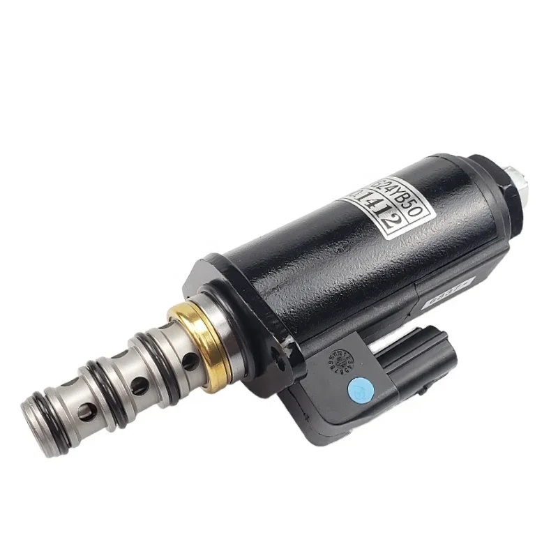 JUYULONG is suitable for Kobelco SK200 250 260-6E-8 G24YB50 excavator rotary brake solenoid valve YN35V00051F1