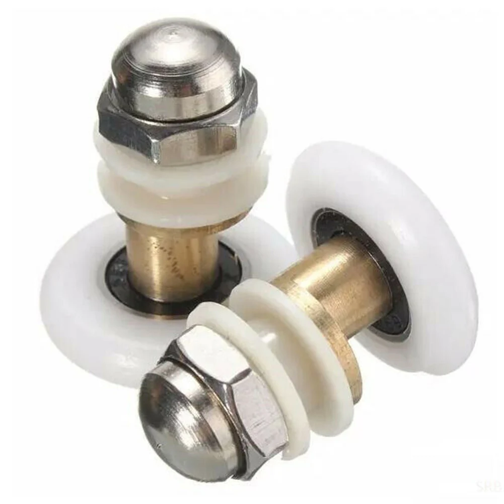 4PCS Shower Door Rollers Pulley Kit for Glass Sliding Doors in Bathroom Providing Smooth and Long Lasting Function