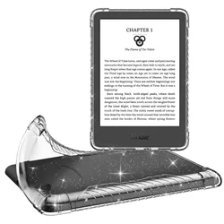 Ultra claro macio flexível transparente TPU pele caso, pára-choques tampa traseira shell, todos os novos Kindle 11ª geração, lançamento 2022, 6