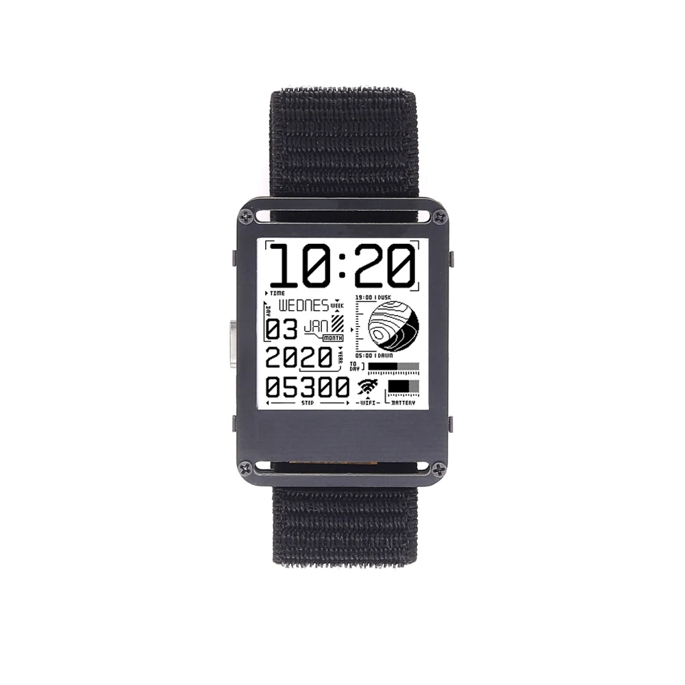 ESP32 Open Source Watchy V2.0 Prezentowy Smartwatch z Wyświetlaczem E-ink do Arduino, Zestaw DIY Robota, Połączenie Bluetooth i WiFi, Zestaw Robota — zdjęcie 2