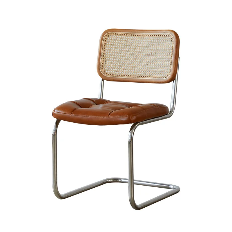 Wholesale Hot Sale Nordic Outdoor Modern Rattan Chair Leisure Rattan Chair Dining Chair