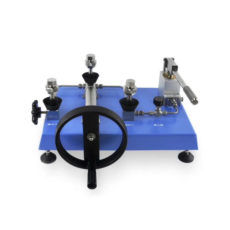 HSIN616 Vacuum Pneumatic High Pressure Calibration Pump Bench High Accuracy Pressure Transmitter Calibrator Testing Instrument